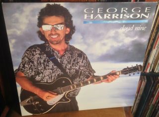 George Harrison Cloud Nine 1987 Uk Dark Horse Vinyl Lp W/inner Sleeve Jeff Lynne