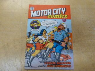 R.  Crumb Motor City Comics S 1&2 1969 / 1970