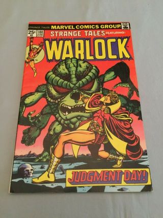 Marvel Comics Strange Tales 180 1975 Warlock 1st App Gamora Starlin Art Key Vf