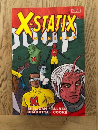 X - Statix Omnibus By Peter Milligan & Mike Allred (first Printing)