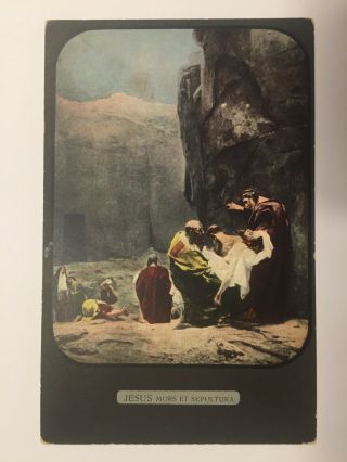 Ibsa Watchtower Photodrama Postcard (serie: Biblia Illustrata) No.  37 In French