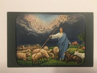 Ibsa Watchtower Photodrama Postcard (serie: Biblia Illustrata) No.  57 In French