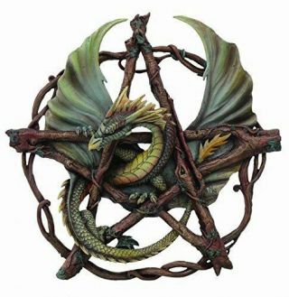 Forest Pentagram Dragon By Anne Stokes