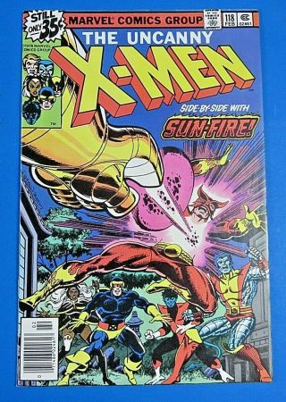 Uncanny X - Men 118 Comic Book Signed By John Byrne Marvel Bronze Age 1978 Nm