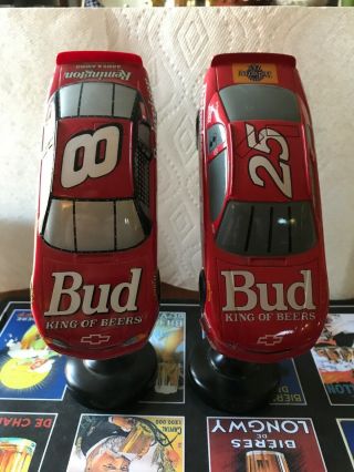 Dale Earnhardt Jr.  Kenny Schraeder Figural Bud Tap Handles