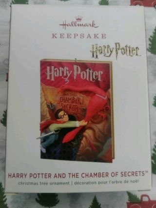 2019 Hallmark Keepsake Ornament Harry Potter And The Chamber Of Secrets Book