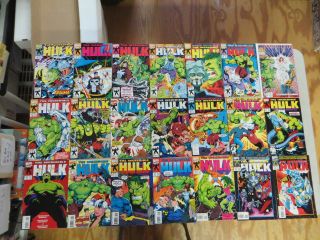 Incredible Hulk 78 Issue Comic Run 394 - 670 Marvel Avengers