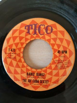 The Joe Cuba Sextet - Bang Bang - Tico Records 475