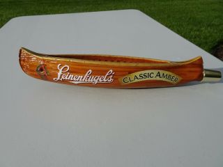 Leinenkugels Tap Handle Canoe Shaped - Classic Amber