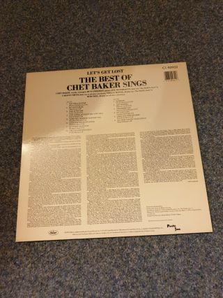 Chet Baker - Let ' s Get Lost - Best Of Chet Sings 1989 Vinyl 2
