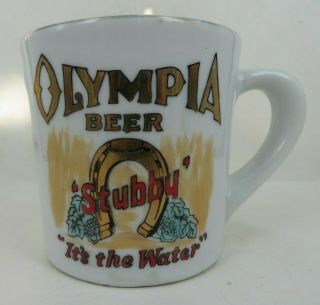 Olympia Beer Stubby " It 