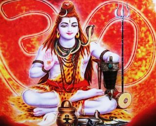 Real Hindu Aghori Lord Shiva Powerful Pendant - 27 Mantric Blessed Talisman Ohm