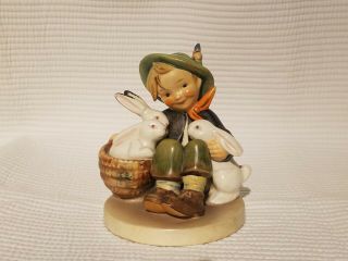Hummel Goebel 58/1 Playmates 1960 - 1973 Tmk - 3 Porcelain Figurine