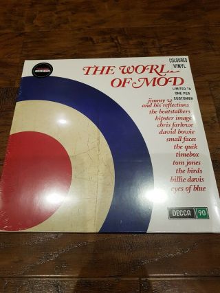 The World Of Mod Coloured Vinyl 2019 Hmv Exclusive.  Limited Edition