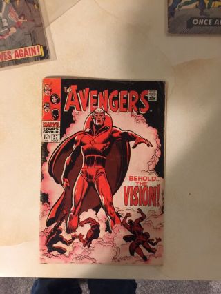 The Avengers 57 1st Vision Marvel
