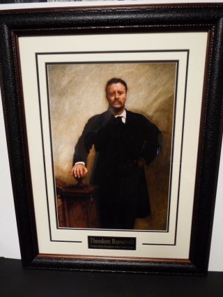 Large Theodore Roosevelt Framed Print -