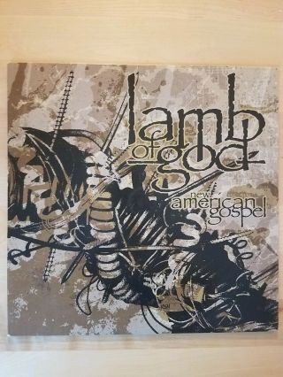 Lamb Of God American Gospel 2013 Gold Vinyl Metal Prosthetic Remastered