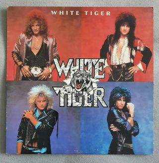 White Tiger - White Tiger 1986 Us Press E.  M.  C.  Records E.  M.  C.  3653