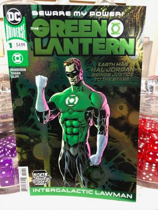 Green Lantern 1 Lcsd Foil Cover Variant