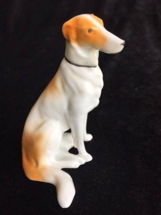 Vintage Pfeffer Gotha Porcelain Unsigned Dog Figurine Made In Gerrmany