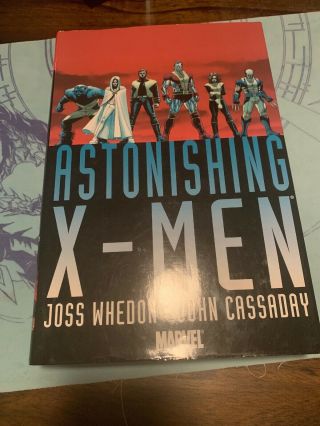 Astonishing X - Men Omnibus - Marvel - Whedon - Cassaday - Hc - Hardcover - Oop