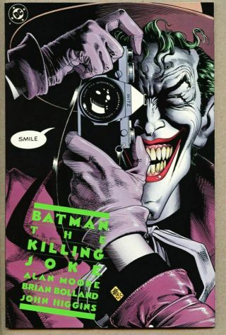 Gn/tpb Batman The Killing Joke 1 - 1988 Vf/nm 9.  0 1st Version 1st Print Bolland