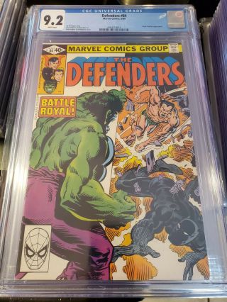 The Defenders 84 Marvel 1st Namor Vs Black Panther