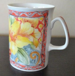 Royal Doulton Mug Expressions Full Bloom English Bone China Design B Kerrigan 2