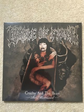 Cradle Of Filth - Cruelty And The Beast Re - Mistressed 2 X Ltd Ed Red Vinyl Lp.