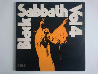 Black Sabbath Vol 4 Iv Four Nems Nel 6005 Ozzy Osbourne Heavy Metal Gatefold