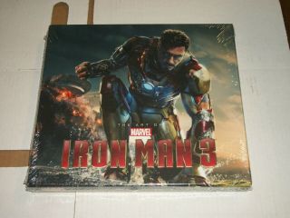 Marvel Studios The Art Of Iron Man 3 Hardcover Hc Slipcase New/sealed