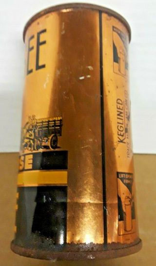 Genesee 12 Horse Ale OI flat top beer can Rochester,  York Copper OI IRTP 3