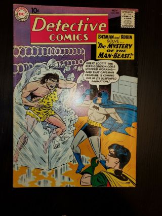 Silver Age Detective Comics 285 Batman Mystery Of The Man - Beast Vf