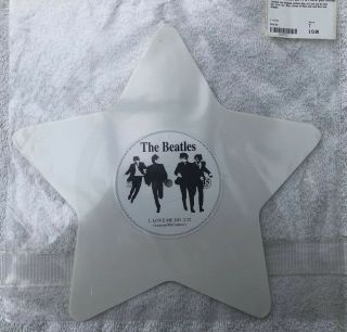 The Beatles - Love Me Do - White Star Shaped Vinyl 7” Single - Beat6 - 2013