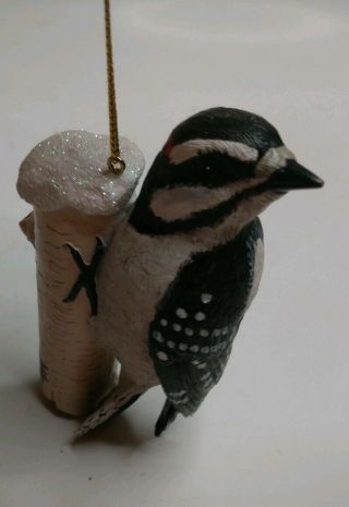 Downy Woodpecker Danbury Bird Ornament Christmas Tree Decoration Songbird 2