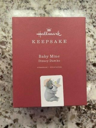 2019 Hallmark Keepsake Ornament Disney Dumbo Baby Mine Premium Ornament