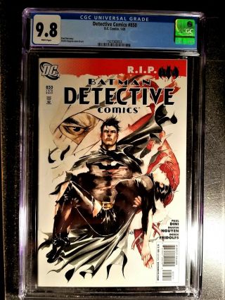 Detective Comics 850 Cgc 9.  8 1st Gotham Sirens/birds Of Prey; Movie Coming