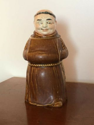Character Pottery Beer Stein (monk) - German,  King