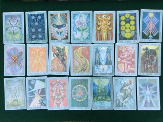 Complete 1978 Thoth Tarot Deck Aleister Crowley And Instructions Ec