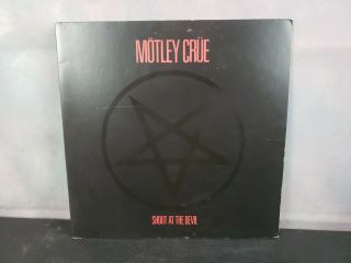 Motley Crue Hard Rock Lp Shout At The Devil (elektra 60289 - 1)