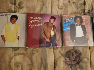 Vintage Epic 1983 Michael Jackson 9 Singles Pack 45 