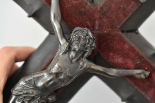 ⭐ antique French crucifix 18 