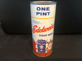 Edelweiss 16oz Flat Top Beer Can