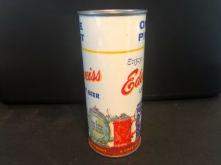 Edelweiss 16oz Flat Top beer can 3