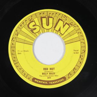 Rockabilly 45 - Billy Riley - Red Hot/pearly Lee - Sun - Mp3