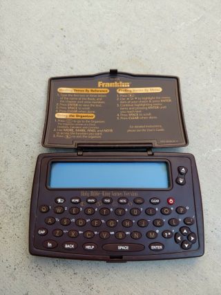 Franklin Electronic King James Version Holy Bible Kjv - 450 Includes Batteries.