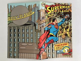 Classic Superman Dc Comics 2001 Licensee Style Guide Disc Metropolis Krypto Lois