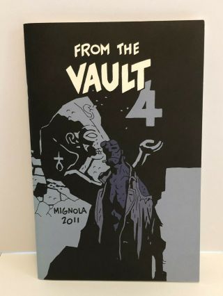 Mike Mignola From The Vault 4 Sketchbook Signed And Numbered 150/1200 Hellboy