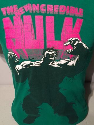 Incredible Hulk 377 Dale Keown Comic Book Cover Pink Variant Logo T Shirt Small