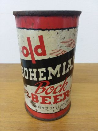 Old Bohemian Bock Beer.  Harvard Brewing Co. ,  Lowell Massachusetts.  Usbc 104 - 15